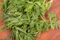 Chopped fresh dills Royalty Free Stock Photo