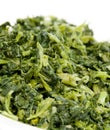 Chopped mustard greens