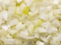 Chopped onions Royalty Free Stock Photo
