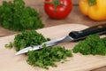 Chopped parsley