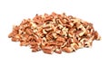 Chopped pecan nuts Royalty Free Stock Photo
