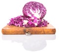 Chopped Red Cabbage IV Royalty Free Stock Photo