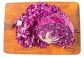 Chopped Red Cabbage VI Royalty Free Stock Photo