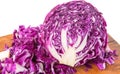 Chopped Red Cabbage X Royalty Free Stock Photo