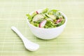 Chopped salad with goat cheese Royalty Free Stock Photo