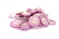 Chopped Shallots, Shallots are Thai food and Thai herbs. are food that nourishes blood.Shallots are foods that help fight free