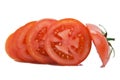A Chopped Tomato Royalty Free Stock Photo