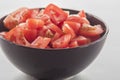 Chopped tomato Royalty Free Stock Photo