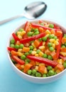 Chopped vegetables, Colorful vegetables