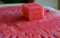 chopped watermelon Royalty Free Stock Photo