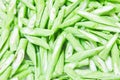 Chopped Yard long bean Royalty Free Stock Photo