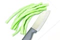 Chopped Yard long bean Royalty Free Stock Photo