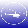 Chopper Helicopter Logo Banner Background Image