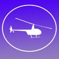 Chopper Helicopter Logo Banner Background Image