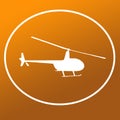 Chopper Helicopter Logo Banner Background Image