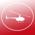 Chopper Helicopter Logo Banner Background Image