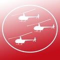 Choppers Helicopters Logo Banner Background Image