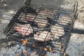 Chops in barbecue