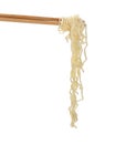 Chopsticks noodles isolated on white background Royalty Free Stock Photo