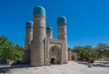 Chor Minor, also known as Madrasah of Khalif Niyaz-kul, Bukhara, Uzbekistan. UNESCO world Heritage