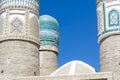 Chor Minor or Madrasah of Khalif Niyaz-kul. Bukhara, Uzbekistan Royalty Free Stock Photo