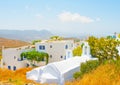 Chora of Amorgos Royalty Free Stock Photo