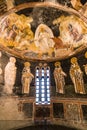 Chora church or Kariye museum travel in Turkey and Istanbul Royalty Free Stock Photo