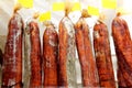 Chorizo sausage chorizo food rows Spain products