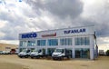 Chorlu, Turkey - September 13, 2022: Iveco professional truck van store