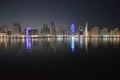 Chornich sharjah view at Night