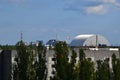 Chornobyl nuclear plant and sarcophagus, Chornobyl zone