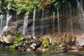 Chorros de la Calera waterfalls in Juayua, Ruta de las Flores it Royalty Free Stock Photo