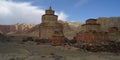 Chorten from Dhakmar ,Upper Mustang Royalty Free Stock Photo