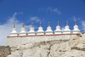 Chorten, Himalayas, Ladakh. Royalty Free Stock Photo