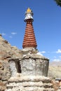 Chorten In Himalayas, Ladakh. Royalty Free Stock Photo