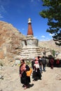 Chorten In Ladakh. Royalty Free Stock Photo