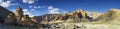 Chorten of Village Ghemi , Upper Mustang trekking, Nepal. Royalty Free Stock Photo