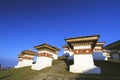 The 108 chortens stupas is the memorial in honour of the Bhuta