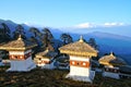 The 108 chortens stupas is the memorial in honour of the Bhutan