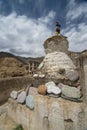 Chorton inside Lamayuru Monastery in  Ladakh, India Royalty Free Stock Photo