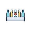 Color illustration icon for Chose, pick and arrange