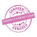 Chosen product of the year Dutch language