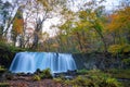 Choshi Otaki Falls ( Oirase Stream ) in sunny day