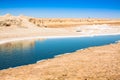 Chott el Djerid, salt lake in Tunisia