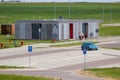 Public toilet and rest area near Chotyniec, Poland