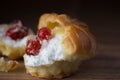 Choux Cream Stuffed With Custard Cream