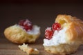 Choux Cream Stuffed With Custard Cream