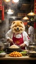 Chow Culinary Chronicles: A Chow Chow\'s Kitchen Adventures Unfold with Pawsome Precision