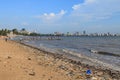 Chowpatty beach Mumbai India Royalty Free Stock Photo