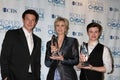 Chris Colfer,Cory Monteith,Jane Lynch Royalty Free Stock Photo